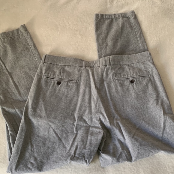 Men’s Nordstrom Straight Fit Grey Pants - Picture 7 of 8